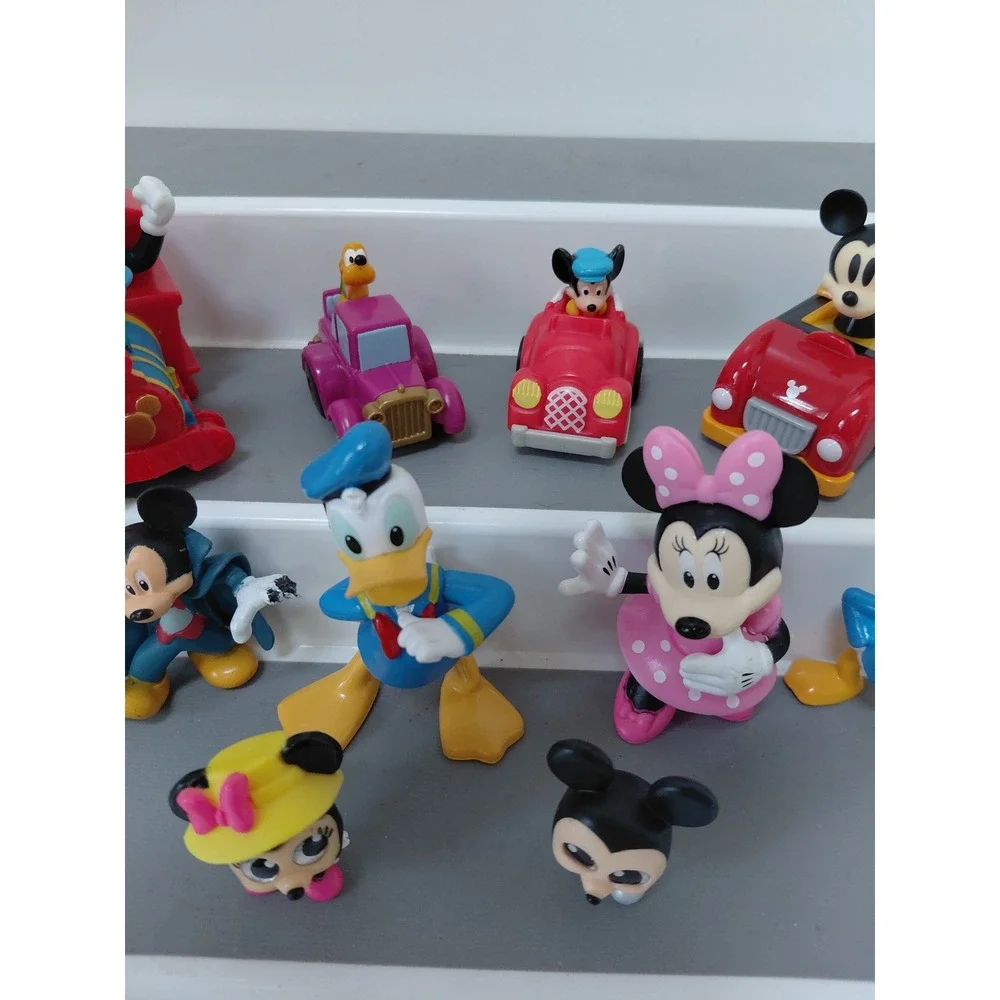 Disney Mickey‎ Mouse Friends Figure Lot Train Car Doorables Minnie Donald Goofy